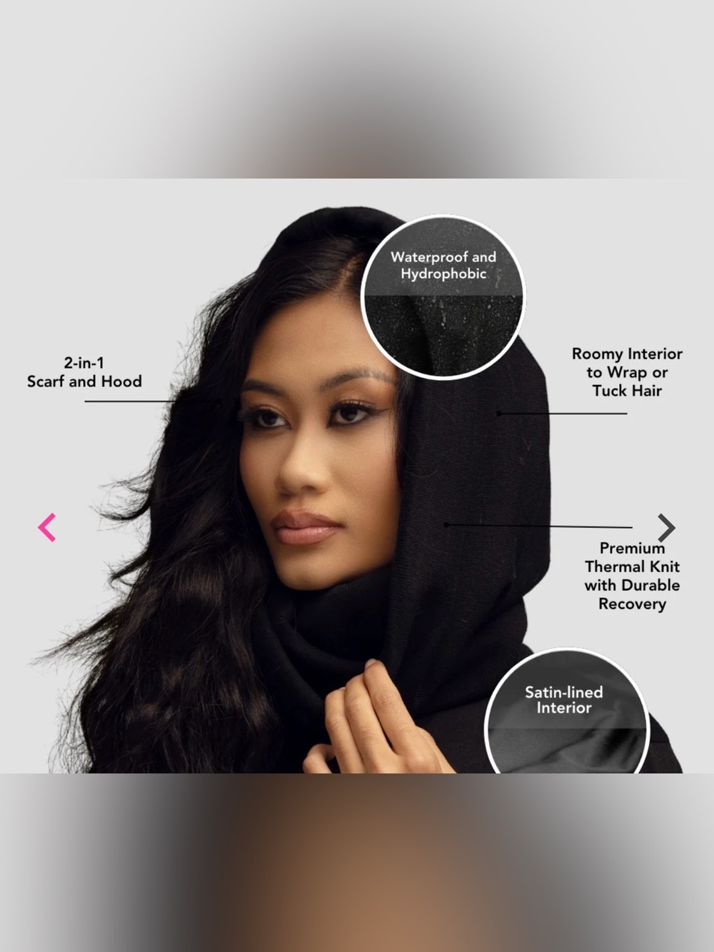 hairbrella Rain Scarf
